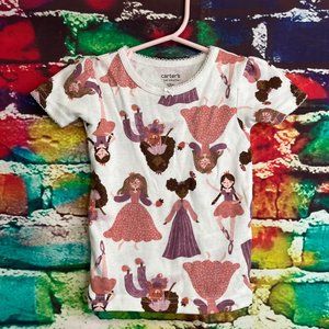 NEW - Carters Princess 2pc Outfit - 12M‎ 0173